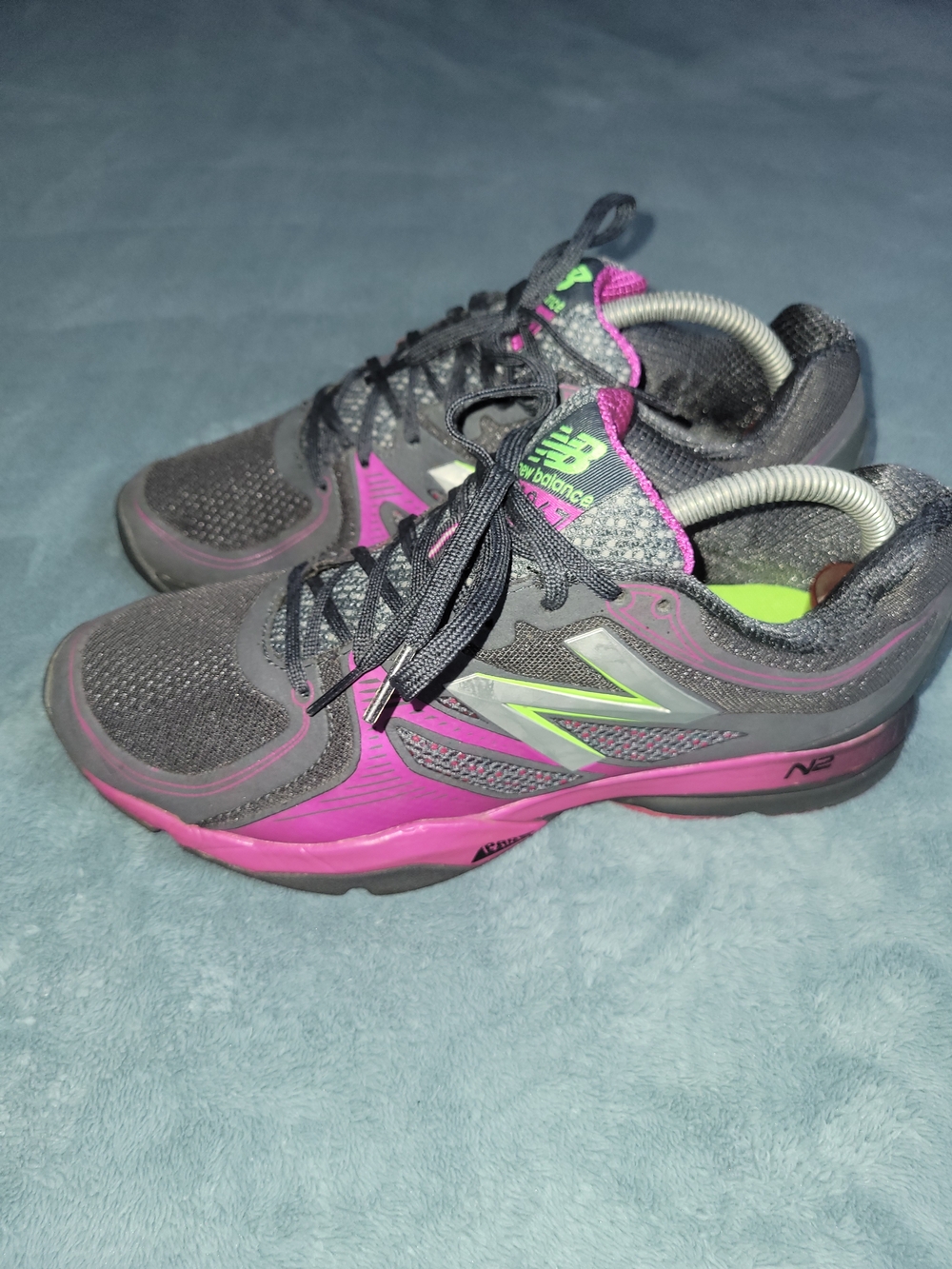 New Balance '1267' Black/purple Cross Training Shoes